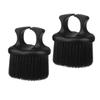 VILLCASE 2-Piece Beard Brush Set with Ring Handle, Soft Bristles view 1