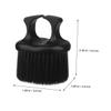 VILLCASE 2-Piece Beard Brush Set with Ring Handle, Soft Bristles view 2