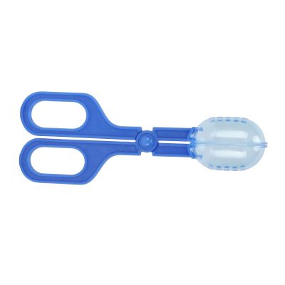 Haofy Reptile Feeding Clamp - Scissor Grip Tool (Blue)