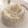 Plush Cat Bed, 40 cm, Winter-Ready Indoor/Outdoor Cat House, Washable Cat Cave & Dog Bed view 3