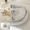 Plush Cat Bed, 40 cm, Winter-Ready Indoor/Outdoor Cat House, Washable Cat Cave & Dog Bed view 4