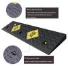 XQJLBZA Non-Slip Rubber Curb Ramp, 4–12 cm High, Heavy-Duty Wheelchair Ramp for Bicycles, Scooters, Cars and Trucks (100 x 25 x 7 cm) view 2