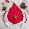 Personalized Christmas Dog Cape view 3