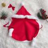 Personalized Christmas Dog Cape view 4