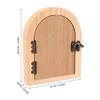 HOOTNEE Wooden Outlet Cover, Child- and Pet-Safe, Easy Installation, Durable Decorative Design for Children's Rooms view 2