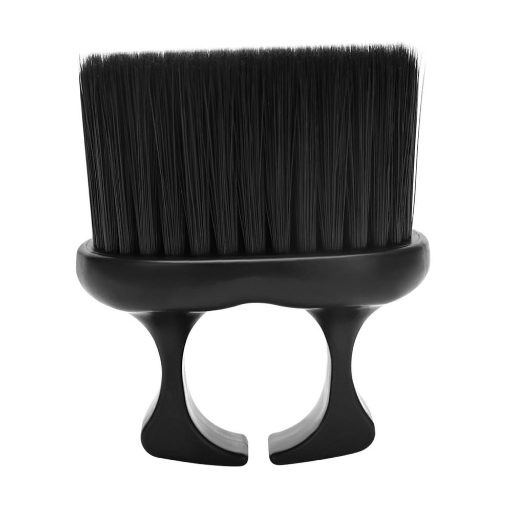 Beard Brush with Ring Handle, Black