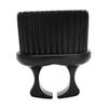 Beard Brush with Ring Handle, Black view 1