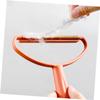Happyyami 2-Piece Mini Hair Removers with Copper Head and Non-Slip Handle, Double-Sided, Portable Lint and Hair Removers for Clothing and Bedding view 3