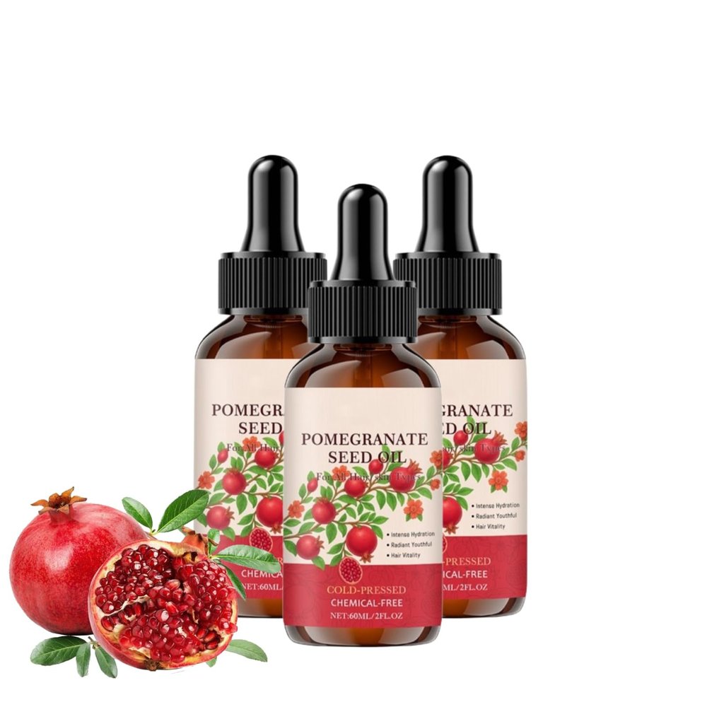 Pomegranate Seed Oil - Nourishing Oil for Face & Body, Antioxidant Care for Elastic Skin, Cold-Pressed & Vegan, for Dry Skin (3)