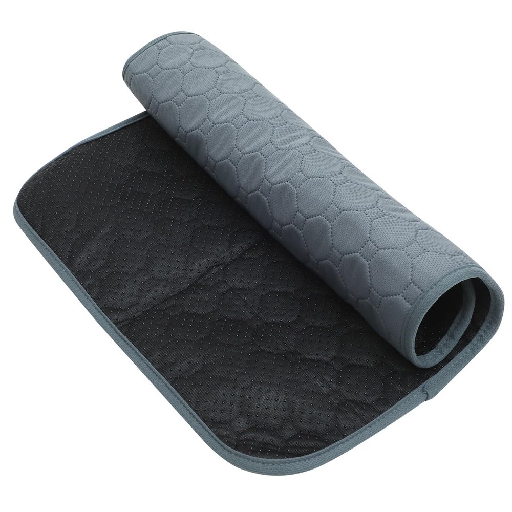 KAILIKETIY Multifunctional Washable Cooling Mat for Pets, Non-Slip Absorbent Urine Pad for Dogs, Breathable Summer Mat, Size S