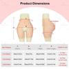CRODRES Wheat 2.6 cm Butt-Enhancing Silicone Panties for Women and Drag Queens view 2