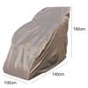 Jonikuper Massage Chair Cover for Indoor and Outdoor Use, Waterproof, Dustproof, Scratch-Resistant 210D Oxford Fabric, Fits Most (Khaki B) view 2