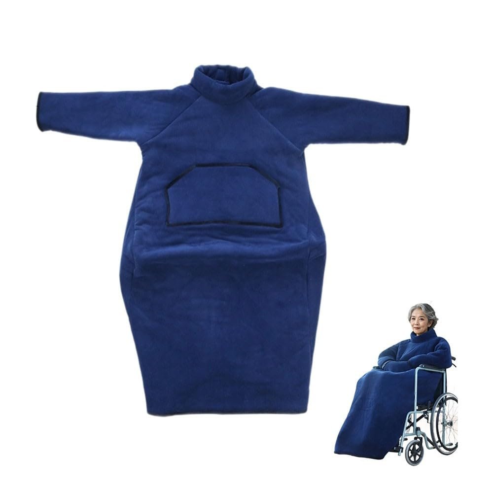 BLUEZY Windproof Warm Wheelchair Blanket, Winter Footmuff for Adults