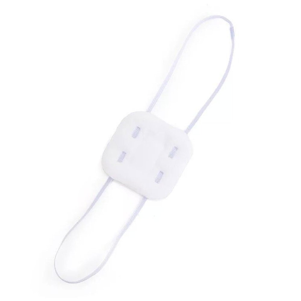 Asukohu Anime Cosplay Eye Patch with Heart Embroidery, Single-Eye Blindfold, White, One Size