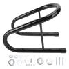Syrisora 5.5-Inch Motorcycle Wheel Chock, Rust- and Deformation-Resistant Steel Front-Wheel Stabilizer for Truck Beds, Trailers and Garages, with Easy-Removal Hardware view 3