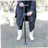 Toyvian Ergonomic Ribbed Plastic Crutch Handle for 22 mm Cane Shafts view 2