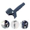 Toyvian Ergonomic Ribbed Plastic Crutch Handle for 22 mm Cane Shafts view 4