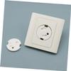 ABS Childproof Outlet Covers for French Outlets, 10-Pack view 2