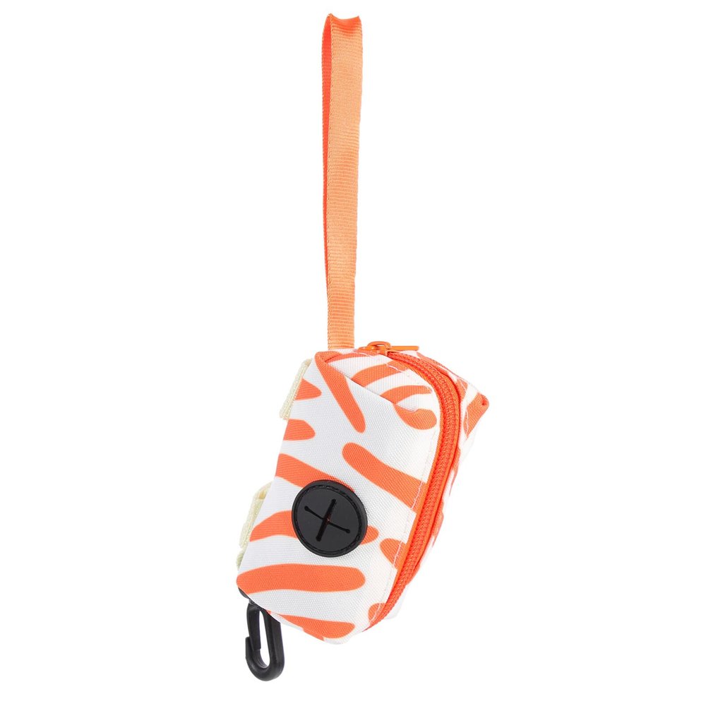 GARVALON Portable Dog Waste Bag Holder with Zipper