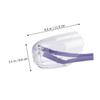 MUELODSIC Transparent Breathable Cat Muzzle view 3