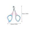 ifundom Cat Nail Clippers for Pets with Ergonomic Handle, Pink view 2