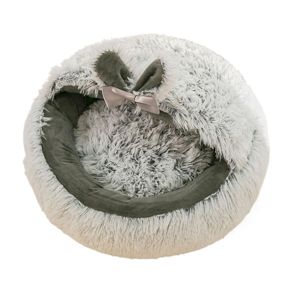 Dtaigou Covered Cat Bed, Cat Cave, Small Dog Bed