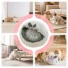 Dtaigou Covered Cat Bed, Cat Cave, Small Dog Bed view 4