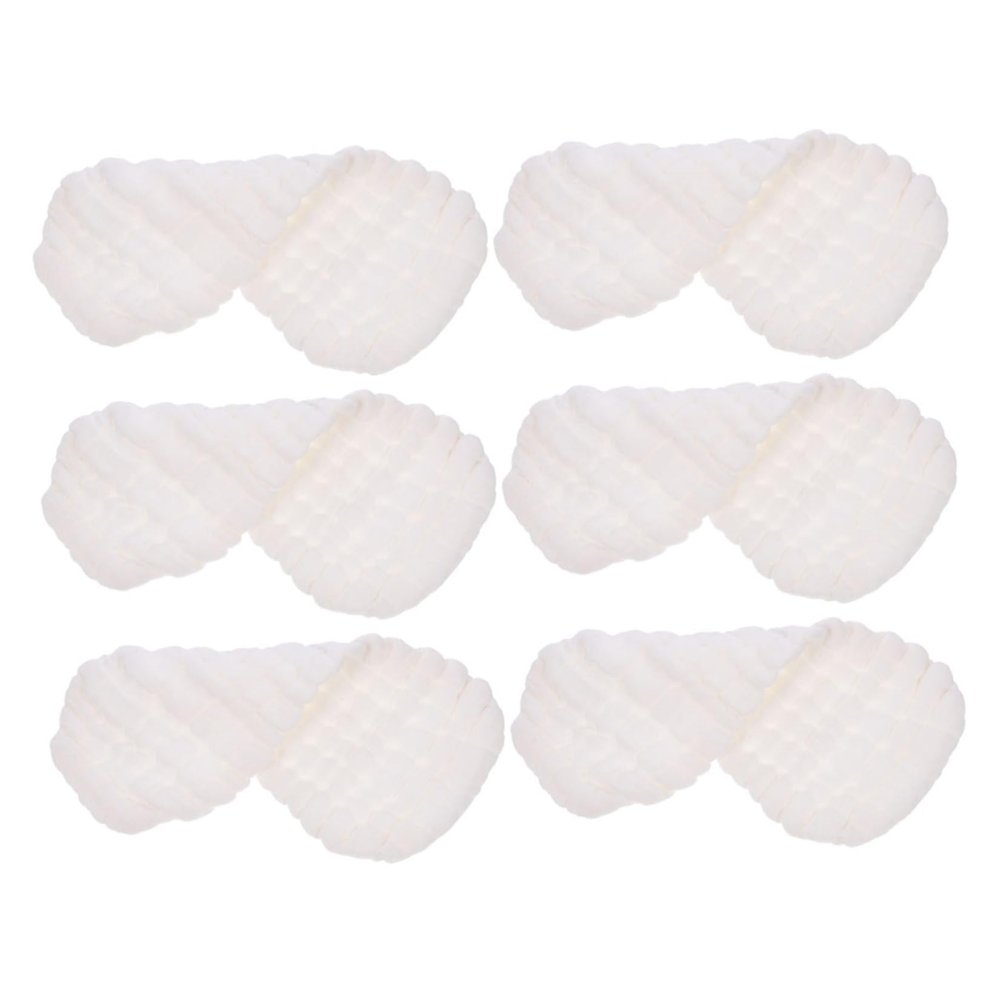 Cloth Diaper Inserts, 6-Pack, Cotton, White, Washable