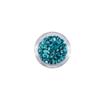 mophrati Nail Art Crushed Glass Glitter, Blue Lake view 1