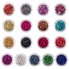 mophrati Nail Art Crushed Glass Glitter, Blue Lake view 2