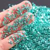 mophrati Nail Art Crushed Glass Glitter, Blue Lake view 3
