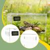 Fonowx Acrylic Spring Enclosure, Reptile Breeding Box, Ventilated Terrarium for Praying Mantises and Geckos, M Size, Single Grid view 3