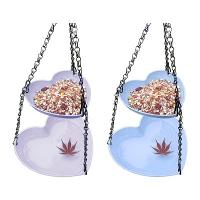 Outdoor Bird Bath, Spill-Resistant Hummingbird Water Bowl