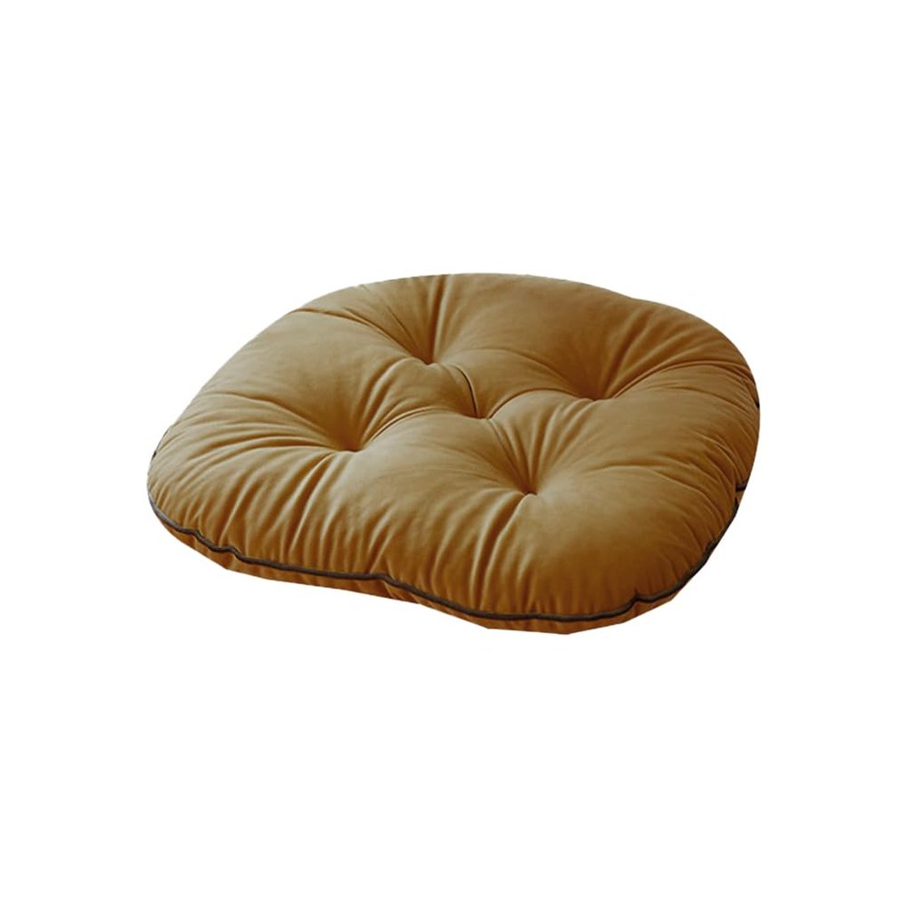 mophrati Soft Cotton Cushion for Stool or Office Computer Chair, Thick Backrest Cushion, Solid Color