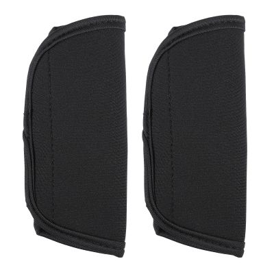 MUSISALY Black Stroller Handle Covers for Armrests and Strollers
