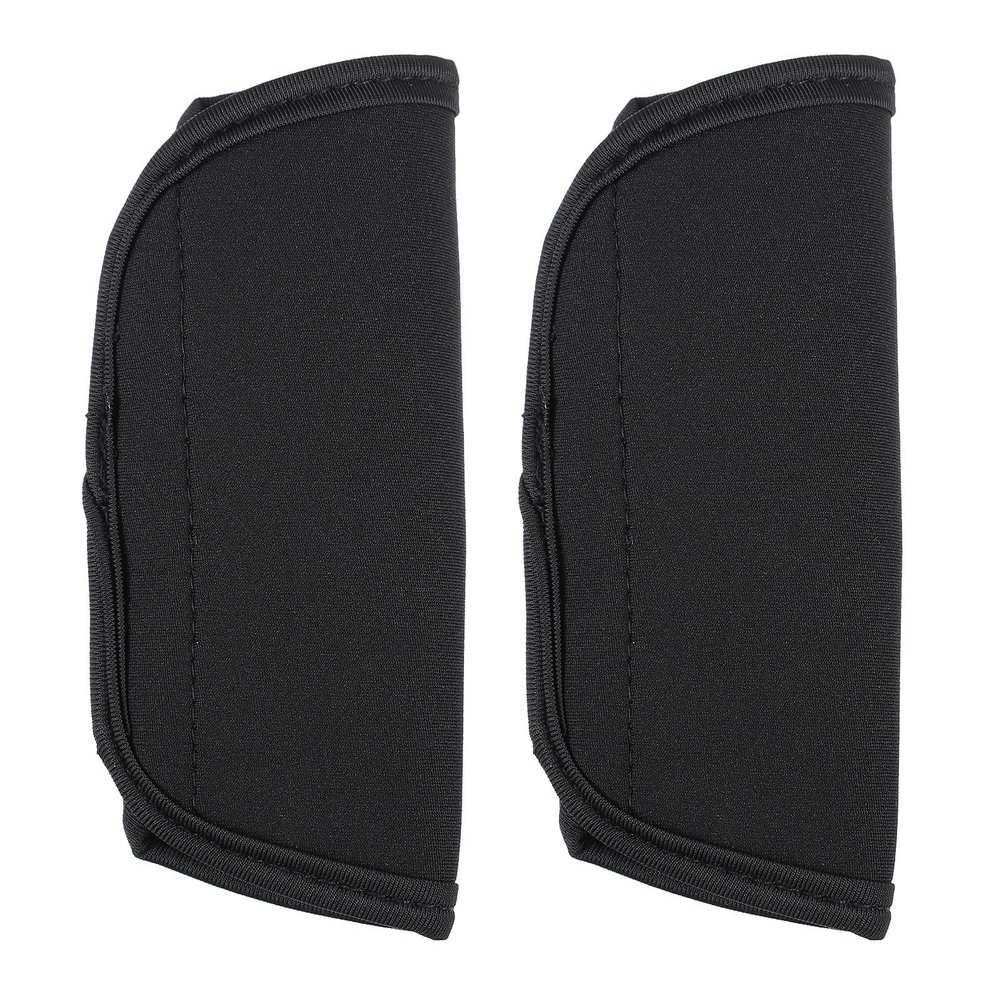 MUSISALY Black Stroller Handle Covers for Armrests and Strollers