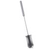 DECOMELODY Rotating Stainless Steel and Silicone Bottle Brush with Long Handle view 1