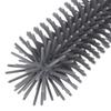 DECOMELODY Rotating Stainless Steel and Silicone Bottle Brush with Long Handle view 3