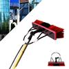 Telescopic Window Cleaning Pole with Water Supply and Squeegee Brush Set view 1