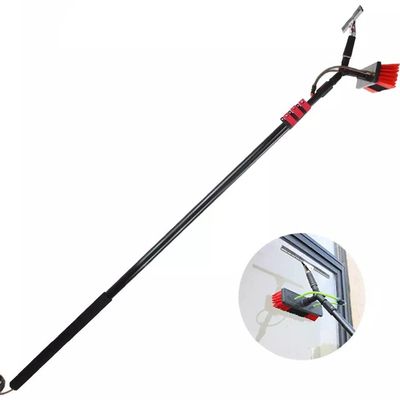 Professional Window Cleaning Pole with Hose-Fed System