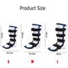 HCZKIUJY Adjustable Ankle-Foot Orthosis, Plantar Fasciitis Night Splint, Left Foot (Right Foot-L) view 2