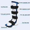 HCZKIUJY Adjustable Ankle-Foot Orthosis, Plantar Fasciitis Night Splint, Left Foot (Right Foot-L) view 3