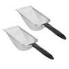 JOINPAYA 2-Piece Stainless Steel Reptile Scoop Set for Terrarium Cleaning view 1