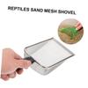 JOINPAYA 2-Piece Stainless Steel Reptile Scoop Set for Terrarium Cleaning view 3