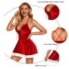 Hanraz Women's Christmas Pajama Babydoll, Sexy Christmas Lingerie view 2