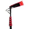 Window Cleaner with Rotating Brush and Telescopic Pole for Glass and Solar Panels view 1