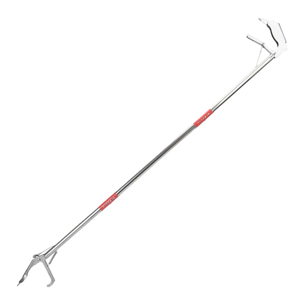 Generic Stainless Steel Snake Grabber, Foldable Tongs for Crab Catching
