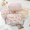 Quilted Cotton Cosmetic Bag view 3