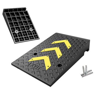 Threshold Ramp, Loading Ramp, Wheelchair Ramp, Non-Slip Rubber, for Cars, Wheelchairs, Sidewalks & RVs (20 x 31.5 x 4.7 in / 50 x 80 x 12 cm)