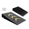 Rubber Door Threshold Ramp, Non-Slip Curb Ramp, 10–25 cm Height, for Cars, Scooters and Wheelchairs (7.5 in/19 cm) view 1
